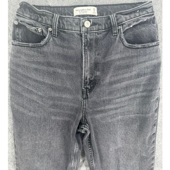 Abercrombie & Fitch JeansThe 90's Straight Ultra High Rise Curvy 28 - Picture 3 of 5